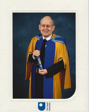 Stephen Baxter: Open University Honorary Degree