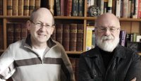image - Terry Pratchett and Stephen Baxter